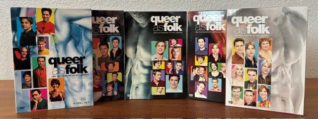 Alle DVDs: QUEER AS FOLK 5 Staffeln – Gebraucht aus Ossingen von Orelius