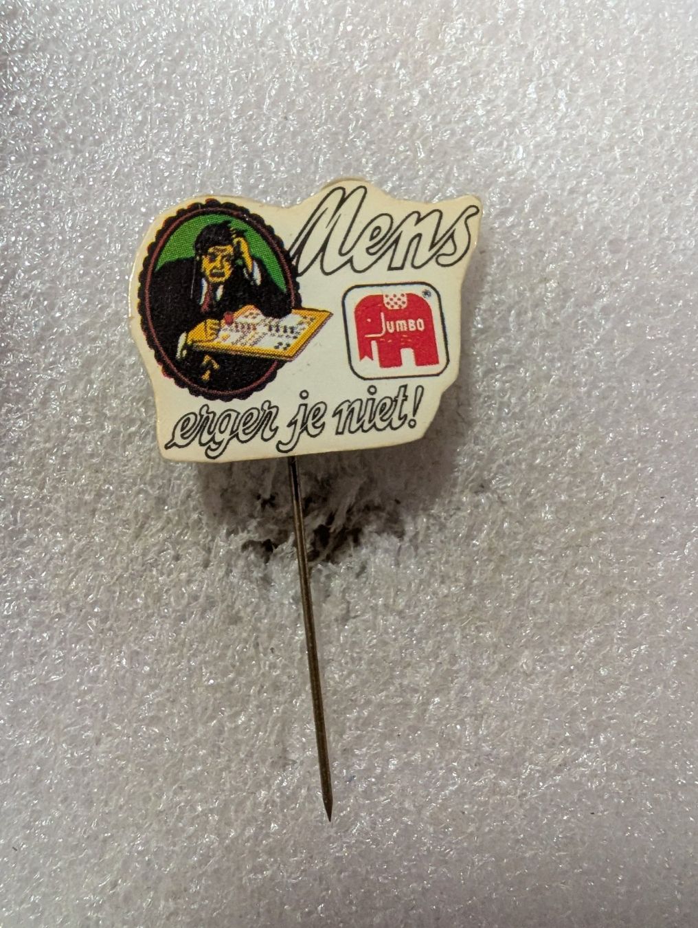 Placchette & Badge: Anstecknadel 39: Jumbo – Usato da Oppligen venduto da Pin-Fall-Shop