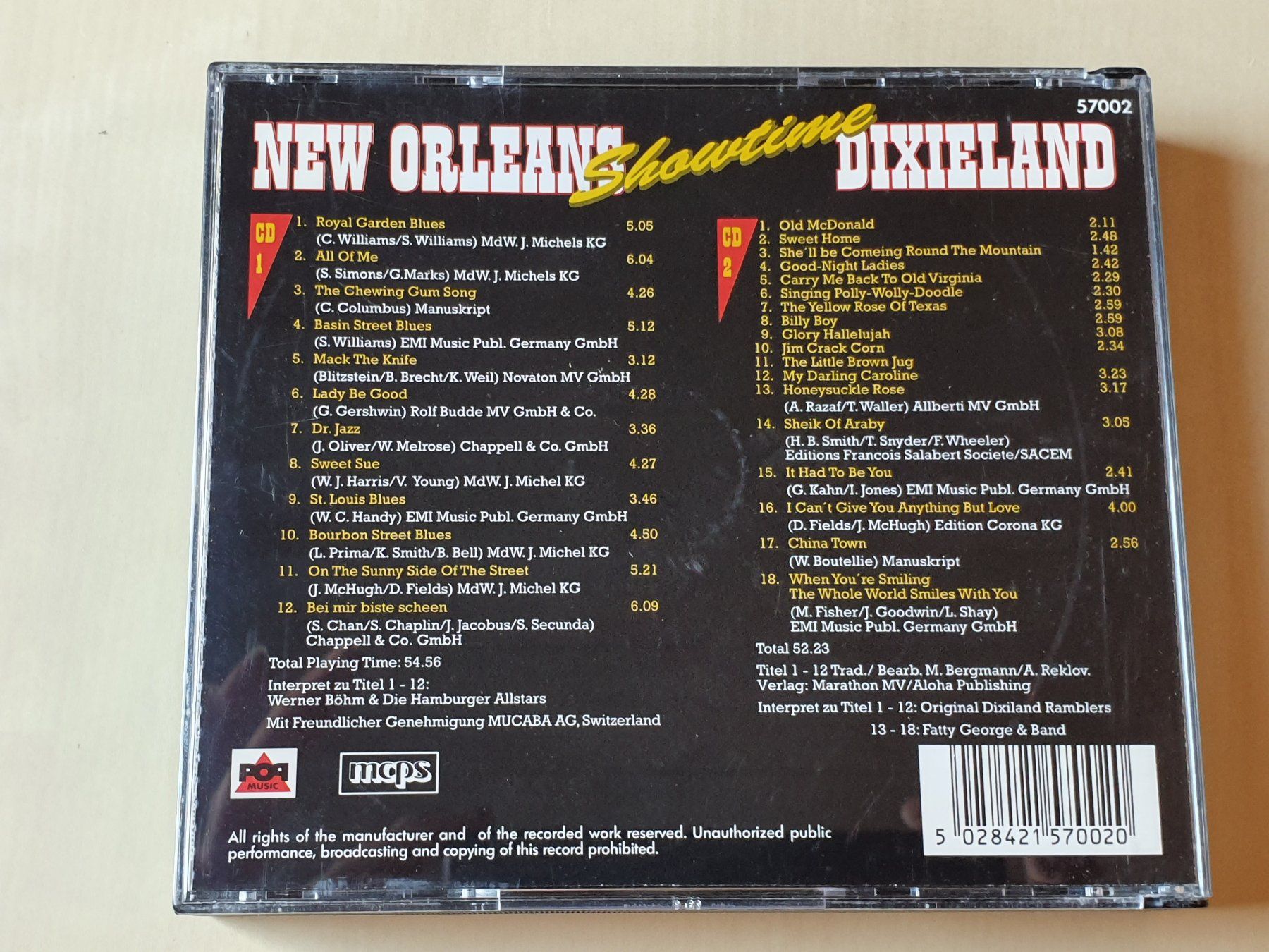 CDs: New Orleans Dixieland Showtime – Gebraucht aus Stansstad von collectorsshop 1