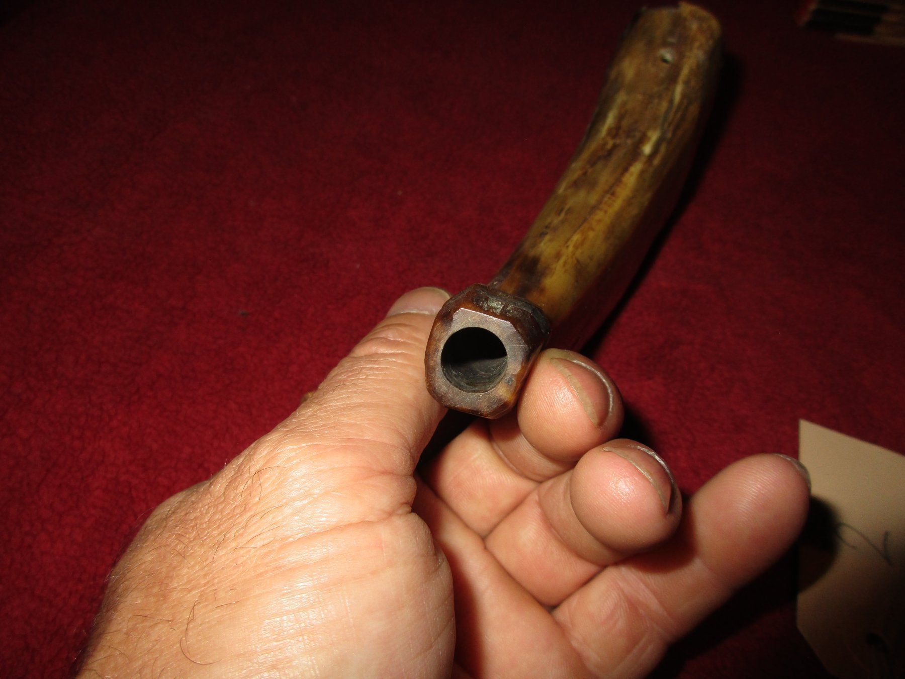 Schweizer Armee Armi bianche: Pulverhorn (2) Antik – Difettoso da Bowil venduto da vifi01 8