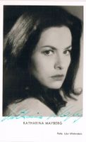 Katharina Mayberg 1925–2007 Autogramm Vintage Foto 9x14cm