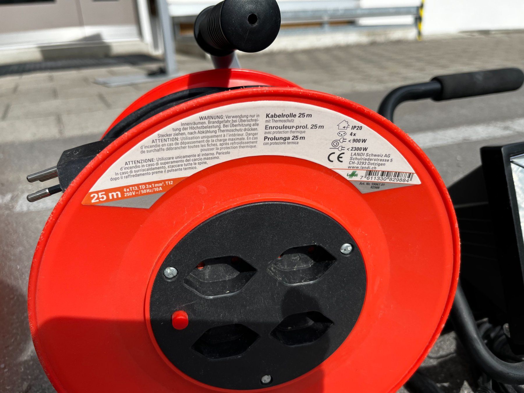 Lampes: Kabelrolle Baustrahler – D'occasion à Hüttlingen par Da.Ka 1