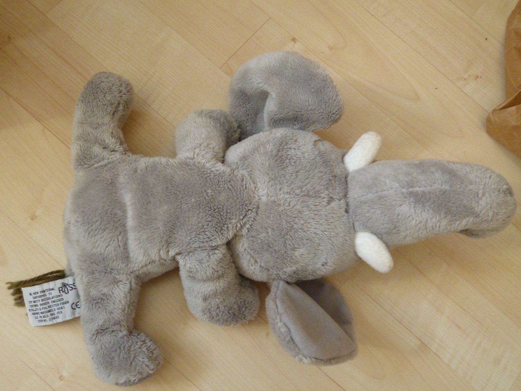 Giocattoli: Elefant Plüschtier  Stofftier Elephant RUSS – Usato da Dättlikon venduto da Mamakuga 2
