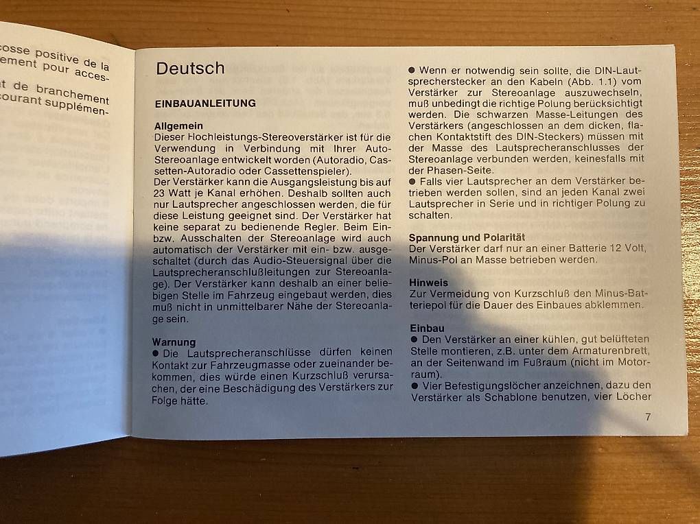 Caricabatterie: Hifi kfz Booster – Nuovo (secondo la descrizione) da Kirchberg BE venduto da Multimeter_93 1