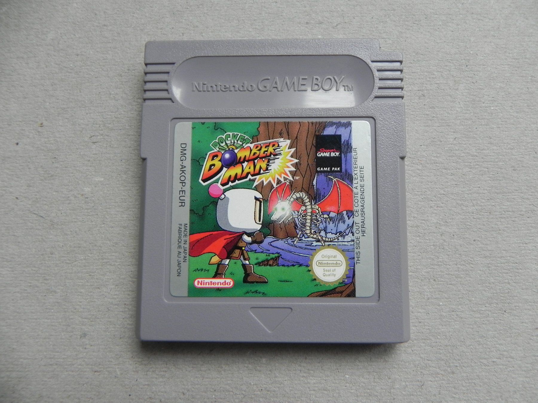 Nintendo Giochi: Nintendo Gameboy Kult Game Boy Spiel Bomberman Rocket – Usato da Siebnen venduto da krimsie