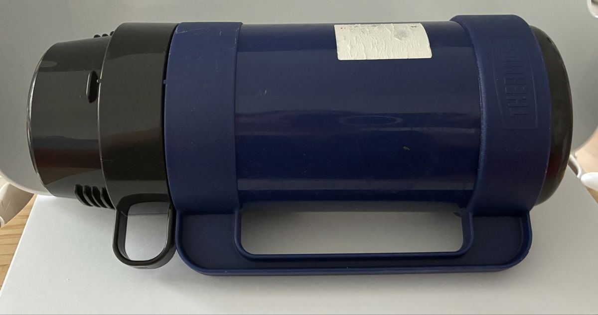 Borracce & Thermos: Thermos flask, blue – Usato da Basel venduto da cat_sq5m 4
