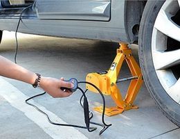 Scherenwagenheber Elektrischer 2T 12V Scherenlift Wagenheber