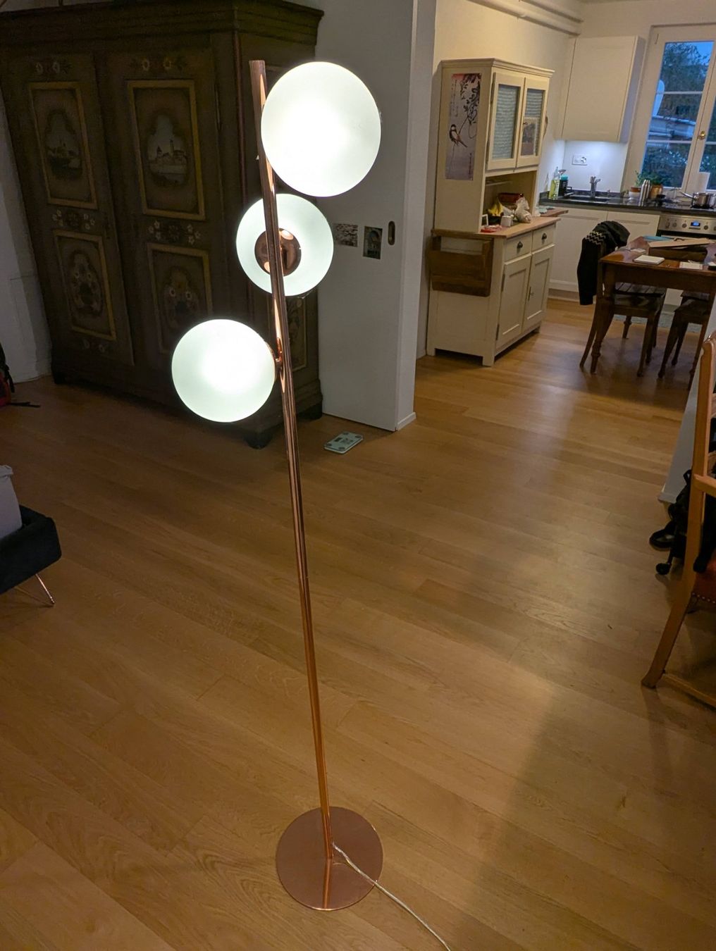 Lampade: Stehlampe Roségold – Nuovo (secondo la descrizione) da Zürich venduto da costalmu 1
