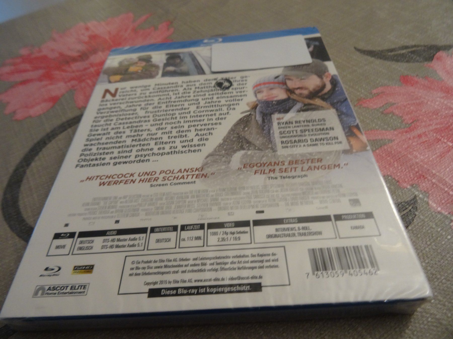 Alle DVDs: Ryan Reynolds - The Captive - Spurlos verschwunden BLU-RAY – Neu und originalverpackt aus Olten von Disc-Verkauf 1