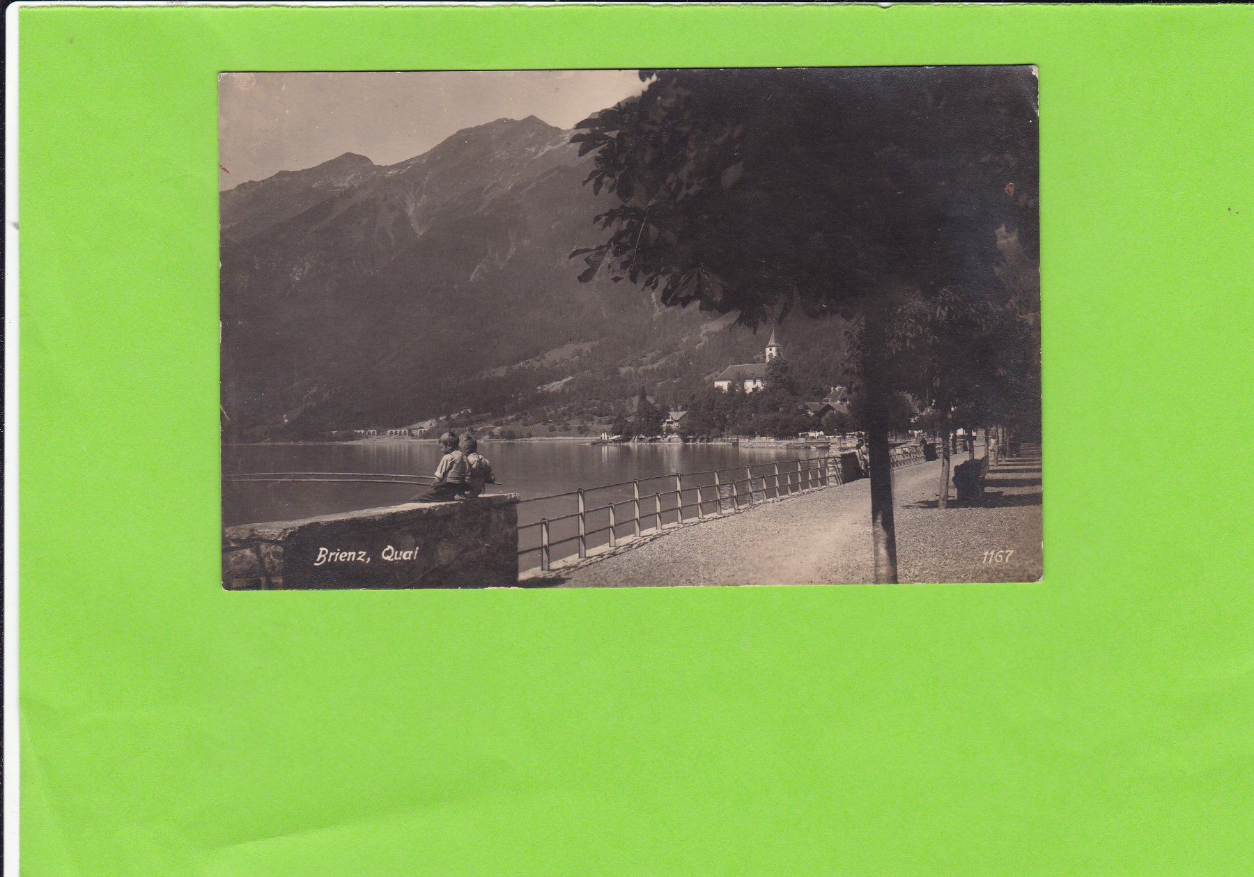 Ansichtskarten: Brienz-Quai – Gebraucht aus St. Peterzell von neckertal