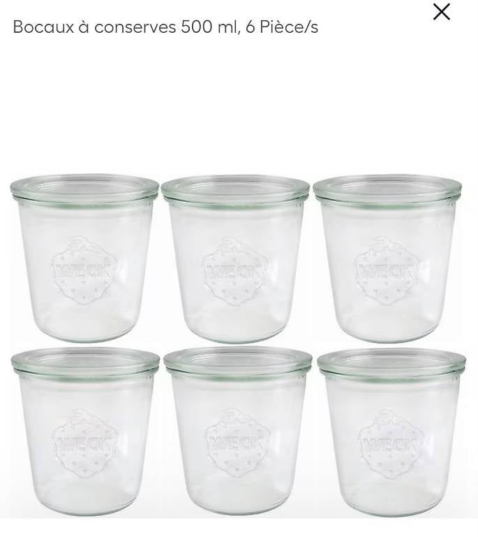 Contenitori & Simili: Pots Weck – Nuovo e nell'imballaggio originale da Vesin venduto da mfm_ql6k