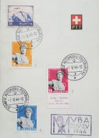 1732) 1944 Olympisches Komitee auf PTT Blätchen
