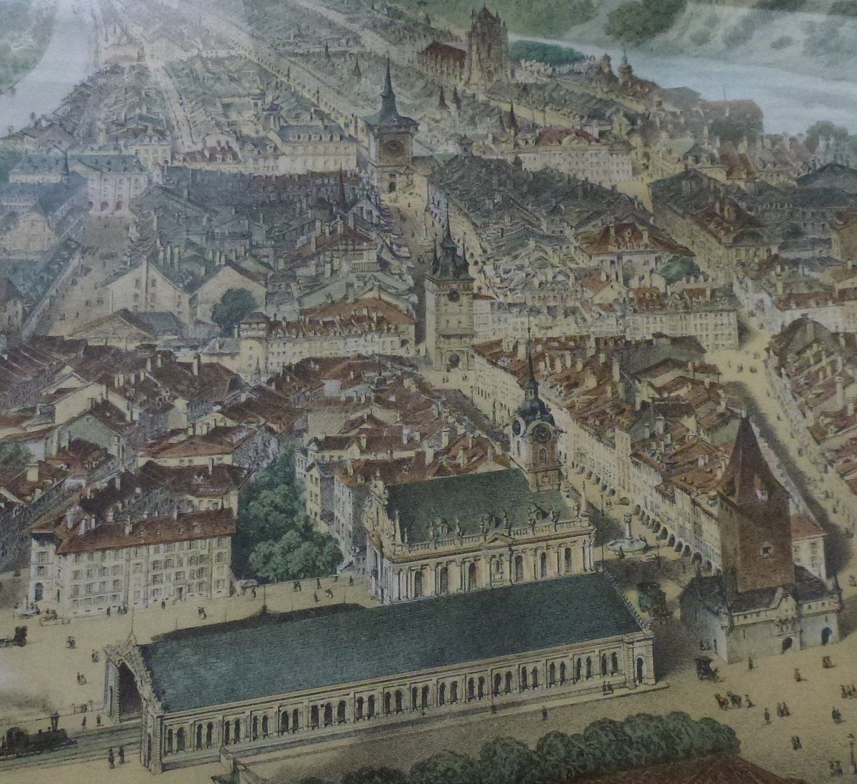 Stiche: Grosser Stich ++ Ansicht Stadt Bern – Gebraucht aus Walkringen von Casablanca777 4