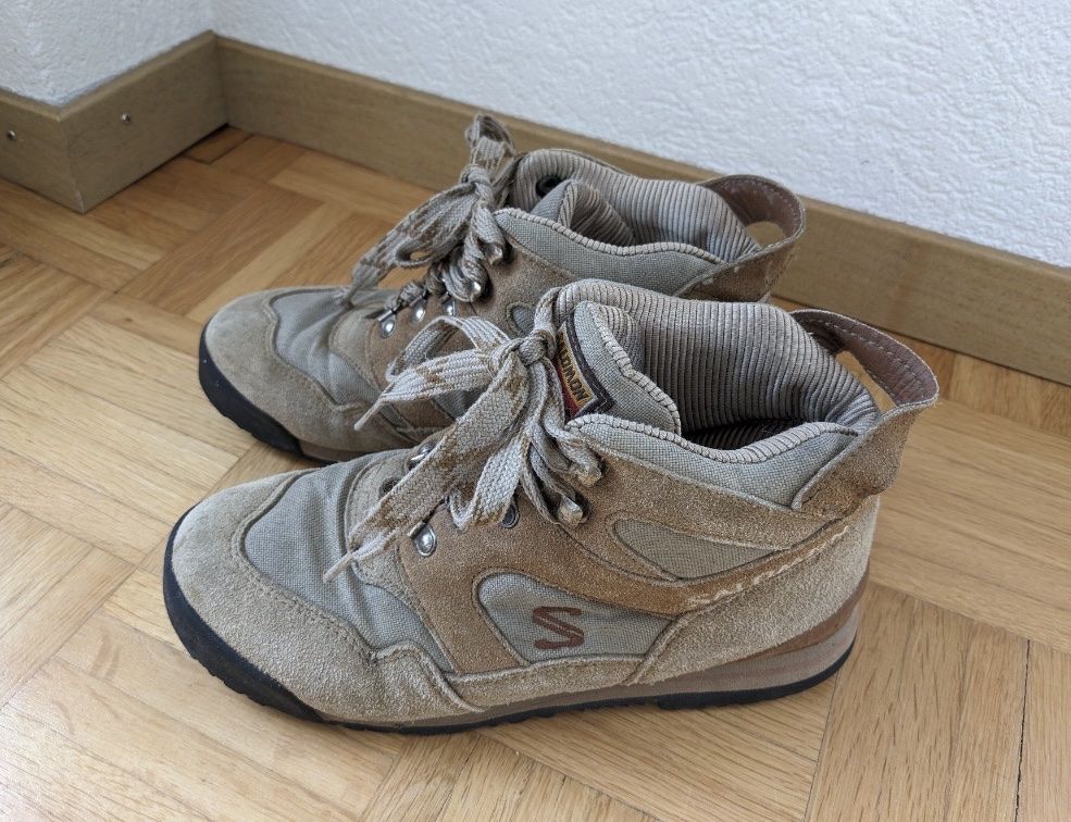 Salomon Damenschuhe: Salomon Vintage Wanderschuhe Gr. 38.5 – Gebraucht aus Zürich von sssteyze 1