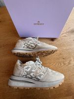 Philippe Model Sneaker gold beige gebraucht Zustand