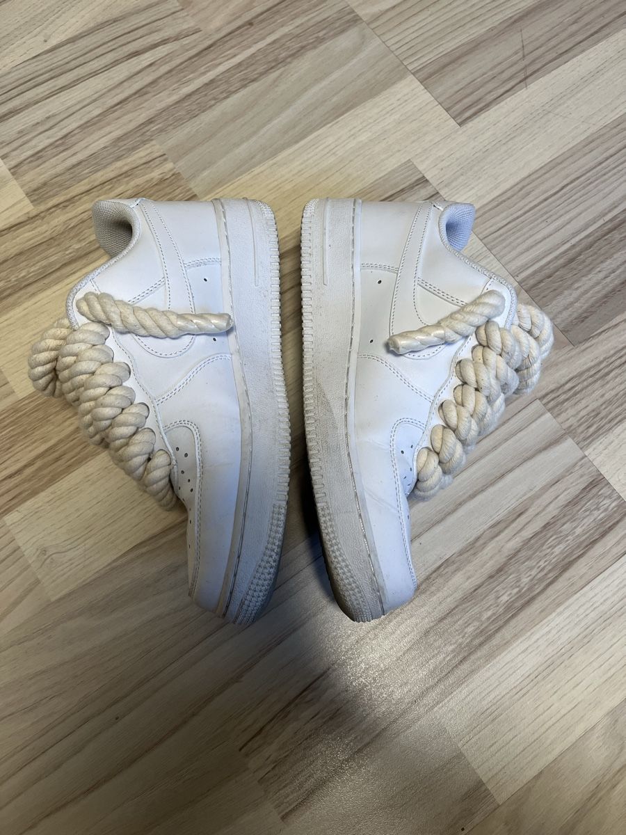 Nike Scarpe da uomo: Air Force 1 Low, Ropeforce, Weiss, Gr. 40 – Nuovo (secondo la descrizione) da Rheineck venduto da CS992000 1