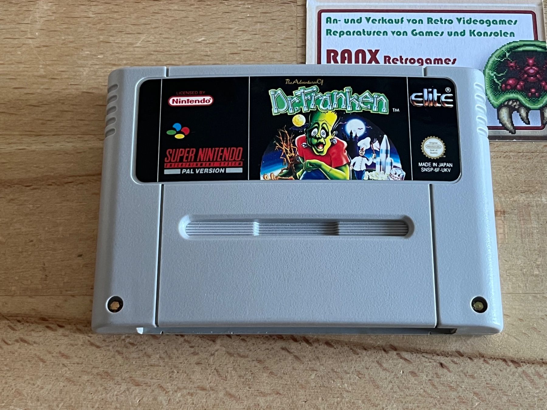 Nintendo Giochi: Dr. Franken, original, Super Nintendo SNES – Usato da Thalwil venduto da ranx