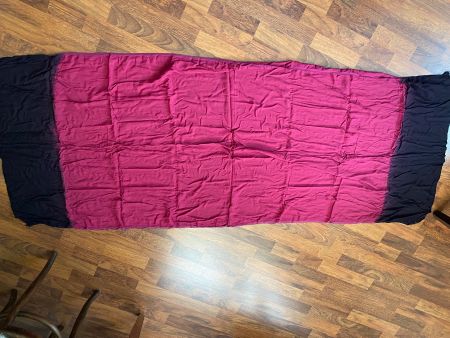 Schal/Tuch pink-schwarz, leicht