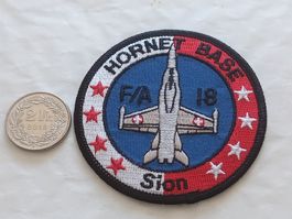 Ecusson  FA18 Hornet Base Sion avion Flugzeug armée suisse ?