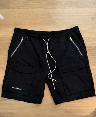 Schwarze Couture Club Shorts, Grösse XXL, neuwertig!