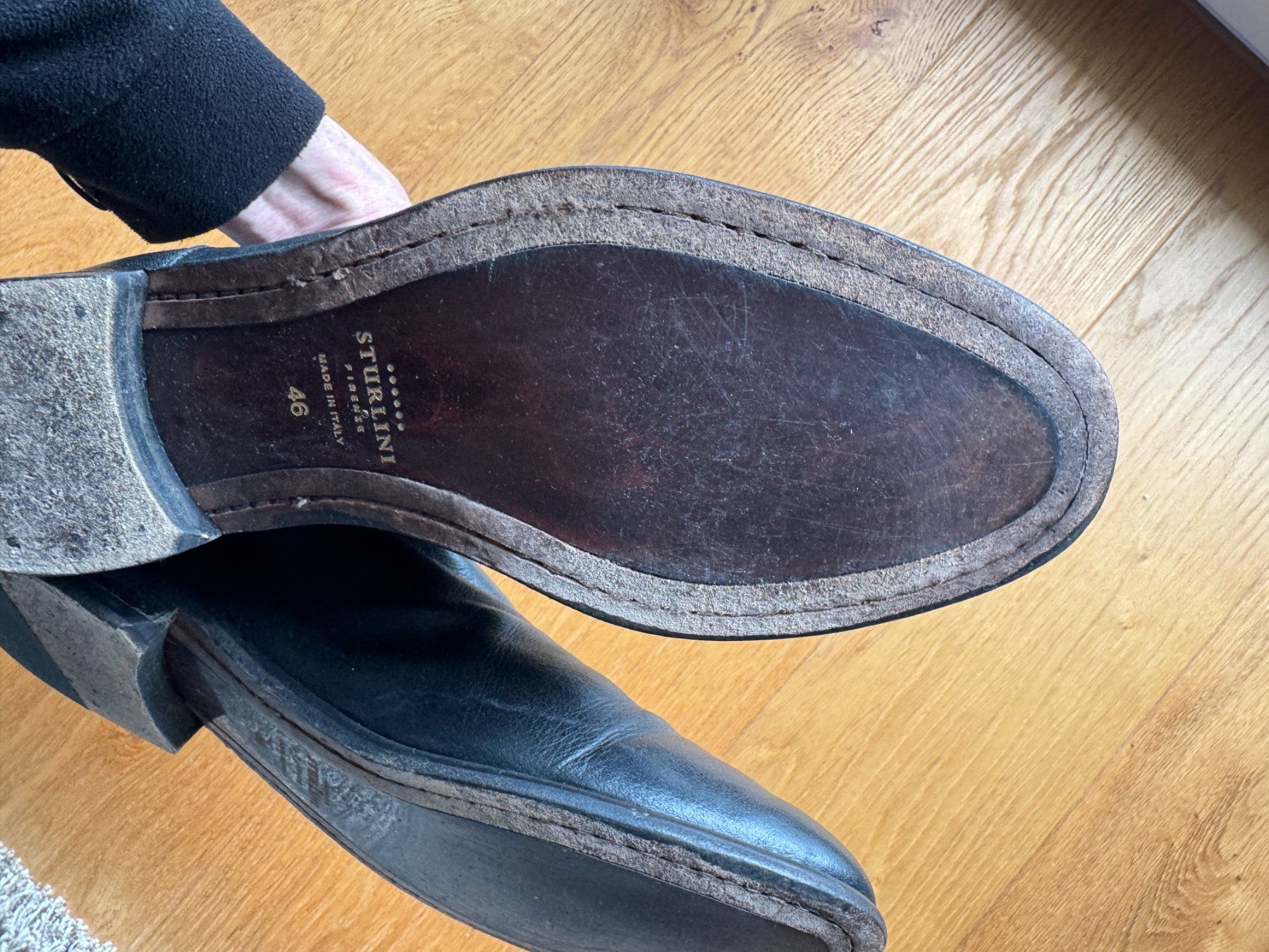 Scarpe da uomo: Chelsea Boots Sturlini, schwarz, Gr. 46 – Usato da Bachenbülach venduto da photomoments 7