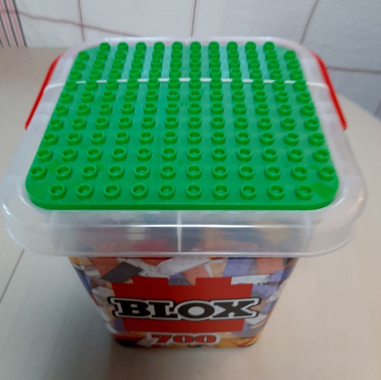Simba Blox Container 104114206 - Contenedor 500, 5 Colores, 8 Piedras De 80, 4 Unidades De 20 Unidades, A Partir De 4 Años