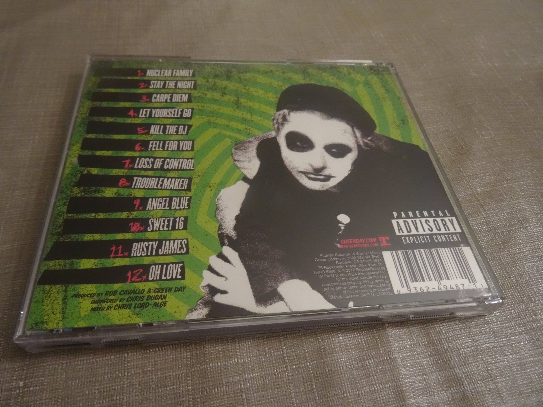 CDs: Green Day - ¡Uno! CD – Gebraucht aus Olten von Disc-Ausverkauf 1