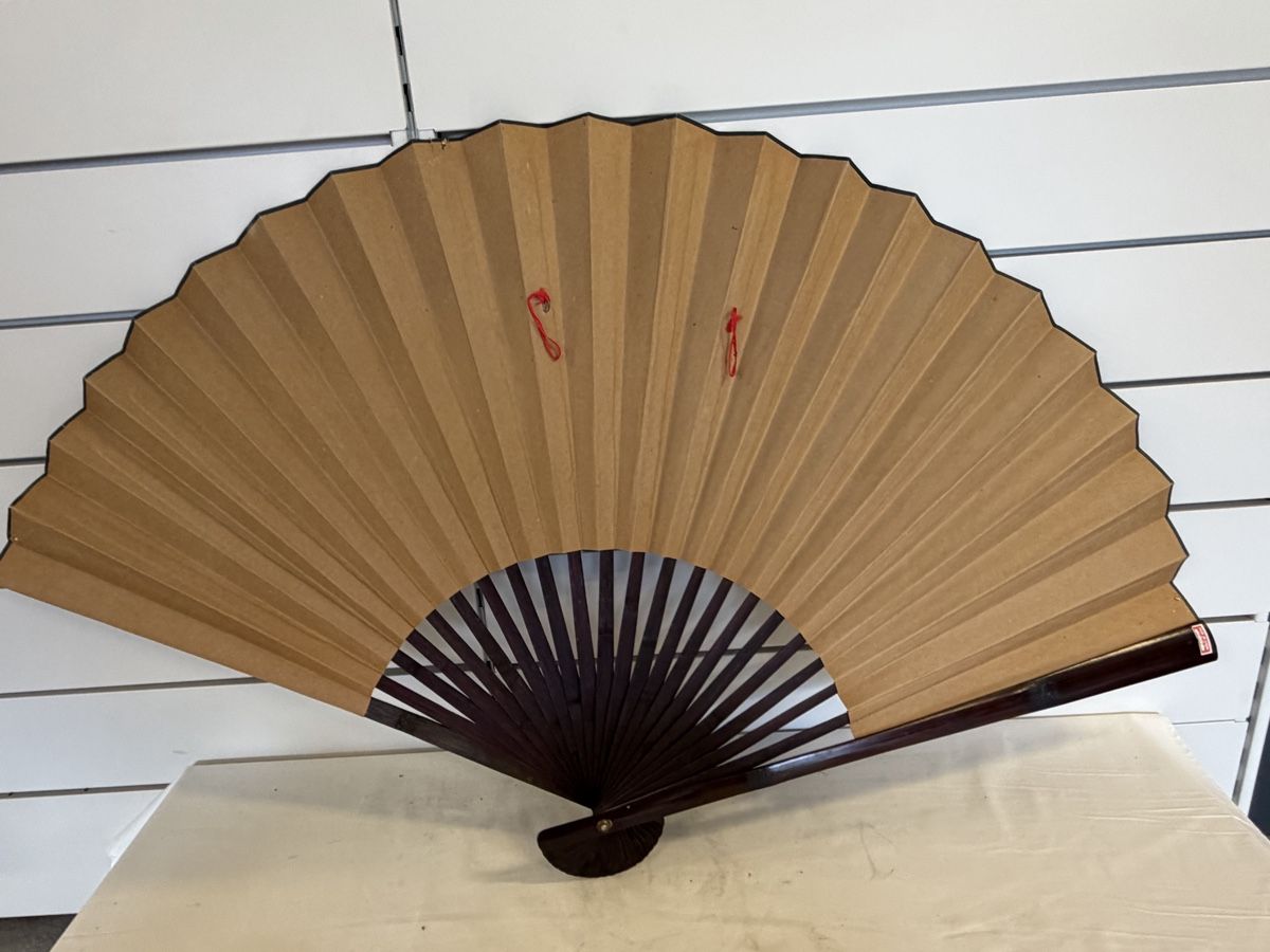 Alle Dekorationen: Éventail asiatique géant, signé – Gebraucht aus montreux von Always-Good 9
