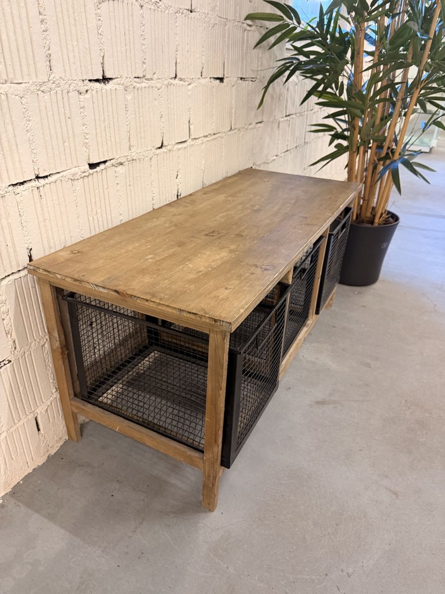 Mobili TV: Sideboard Industriedesign Gitterkörbe – Usato da Kaisten venduto da Nieszner01 1
