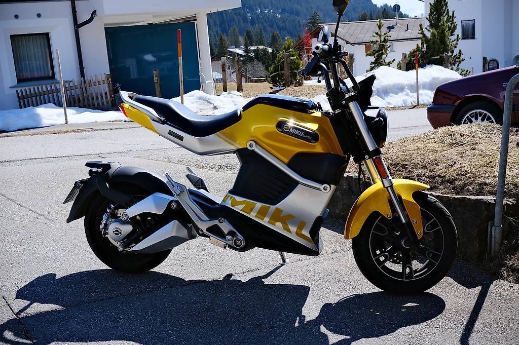 Strada: Sunra Miku Super E-Motorrad  neuwertig – Usato da Chur venduto da Gischa98