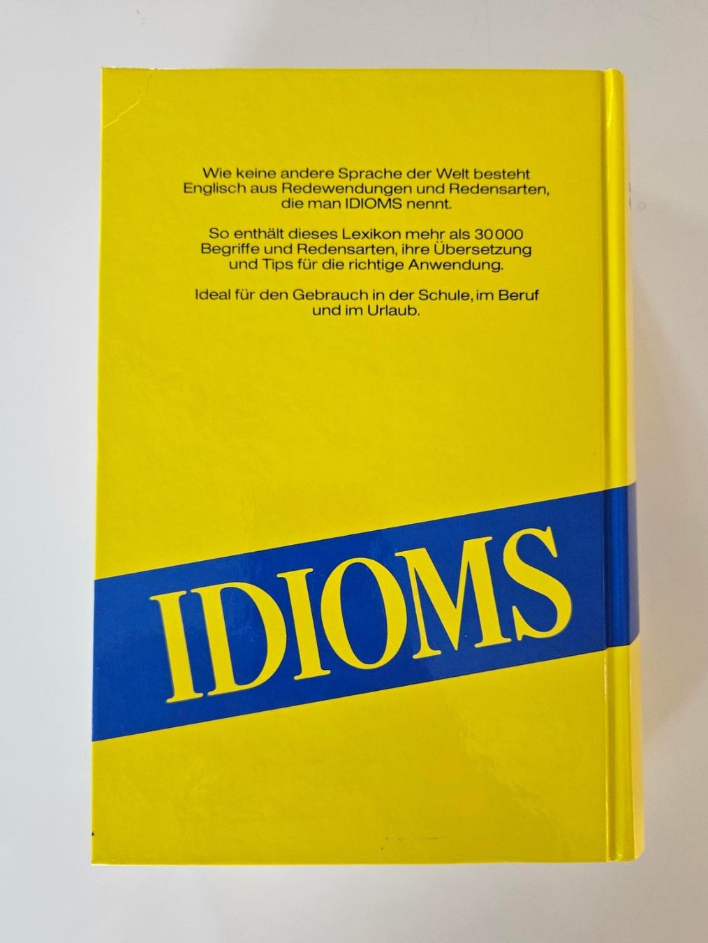 Libri: Lexikon der Englischen Redewendungen - Idioms – Usato da Amriswil venduto da Alfaromeo007 1
