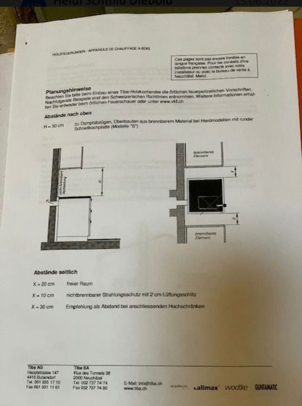 Tiba Cucine: TIBA 634 E HOLZKOCHHERD – Usato da Hittnau venduto da Gartenparadies 8