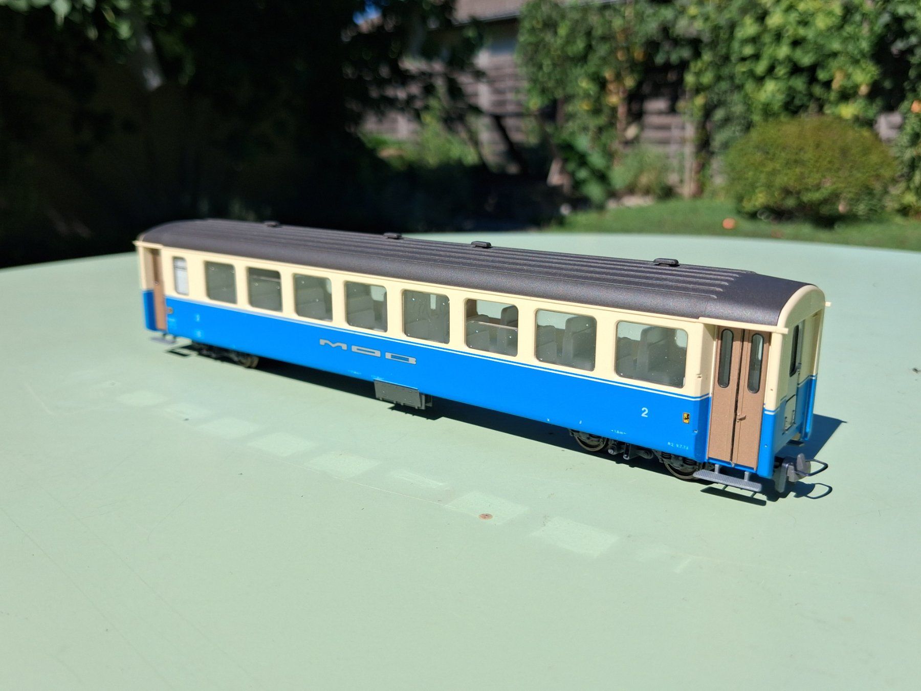 Bemo Modellini di ferrovie: Bemo H0m MOB B 202 3290 – Usato da Cheyres venduto da Thiele 2