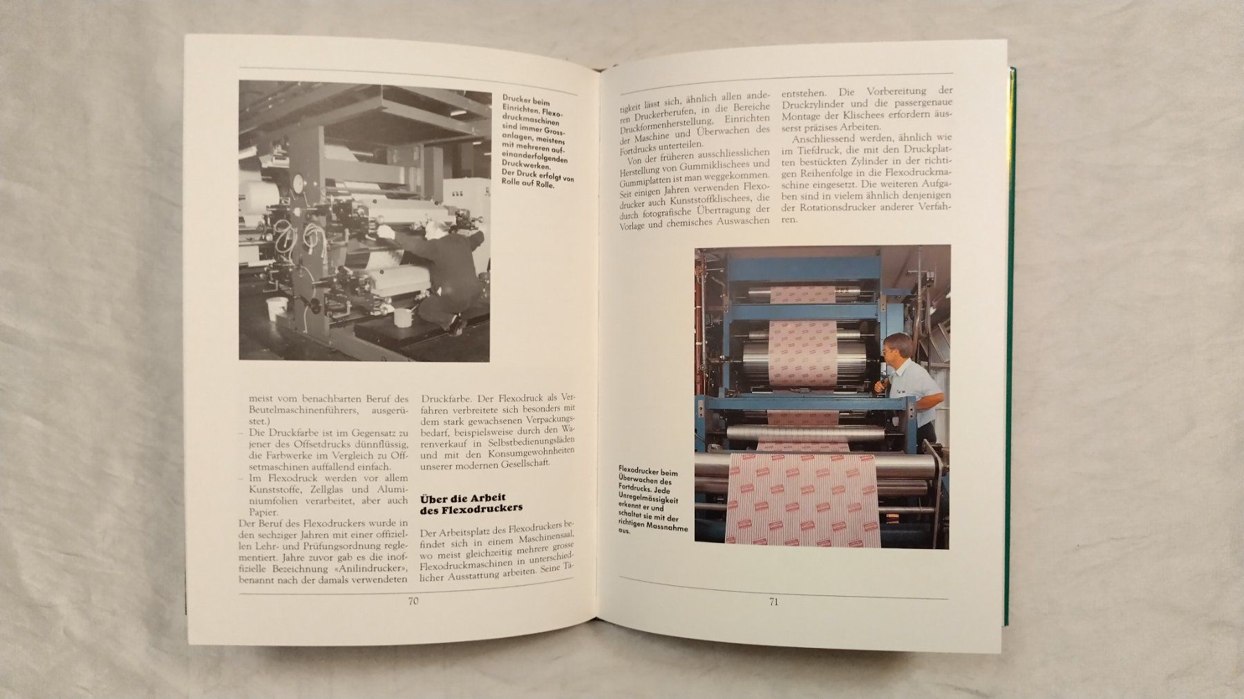 Bücher: Der Drucker - Ein Beruf im Wandel der Zeit / Buch 1989 ab 12 – Gebraucht aus Bellach von JingleJerry 6