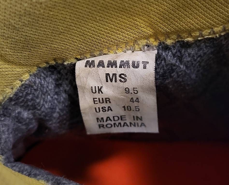 Scarpe da uomo: Mammut- Berg-/Wanderschuh - Grösse 44 - neuwertig – Usato da Wangen SZ venduto da daslohntsich 3