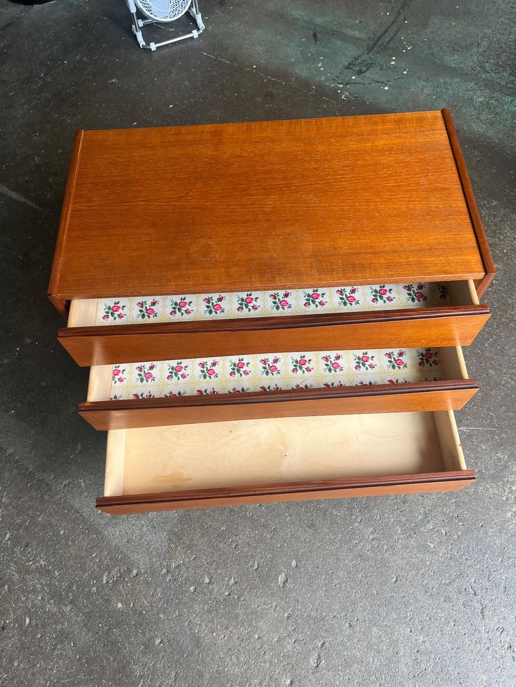 Cassettiere: mid-century, vintage, lowboard/kommode mit schublade – Usato da Zürich venduto da sbr18 2