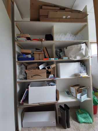 Schwerlastregal, Holzregal, Gewerberegal, Lagerregal