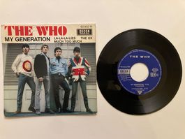 THE WHO, MY GENERATION, SINGLE, ROCK, 1965