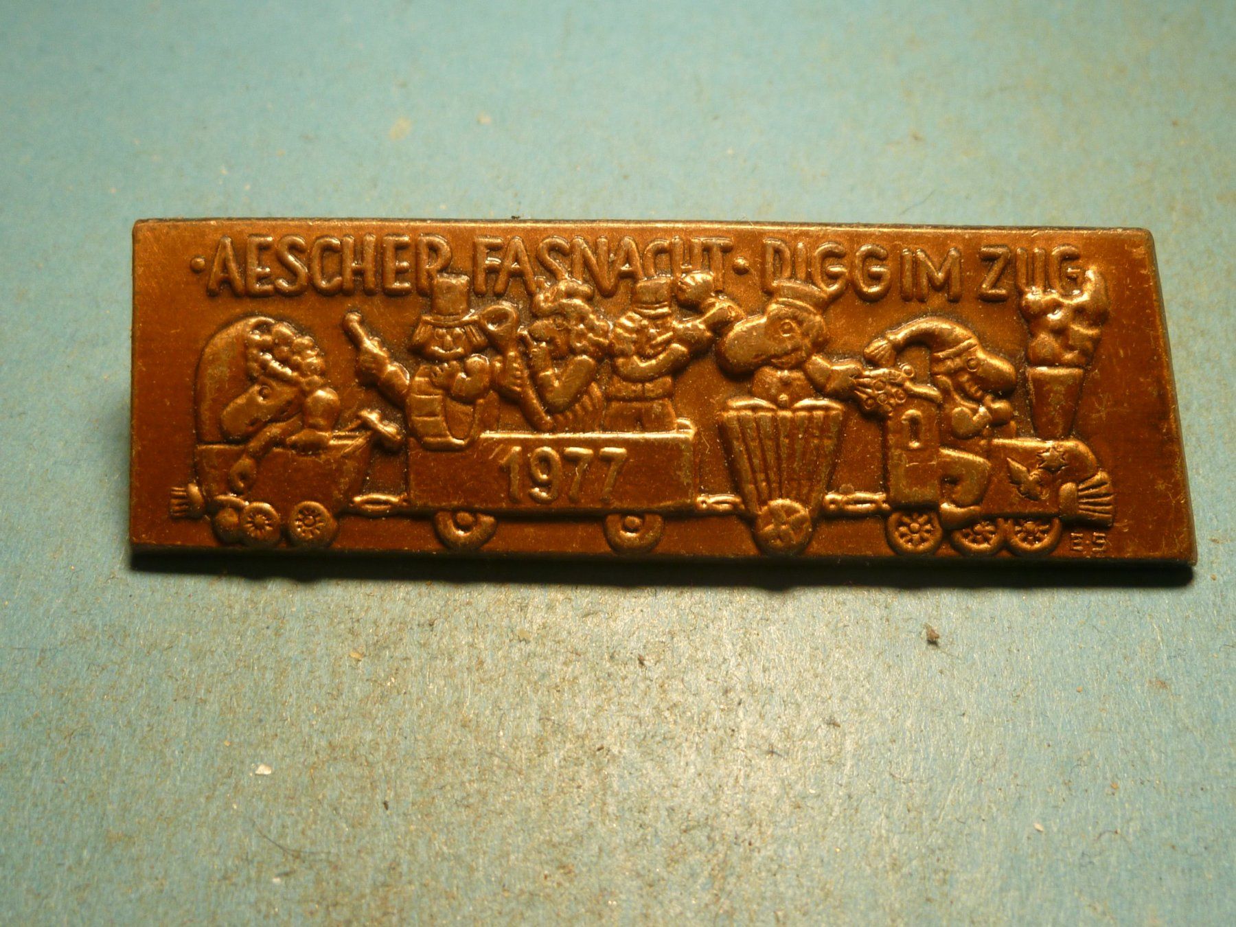Plaquettes & Badges: AESCH 1977 BRONZE – D'occasion à Ried (Muotathal) par Mandarin02