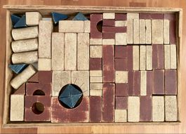 Holzbaukasten antik