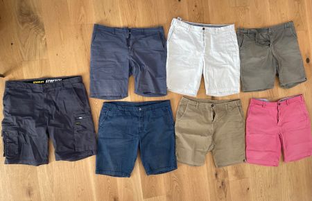 7 Herren Shorts Gr 38-40