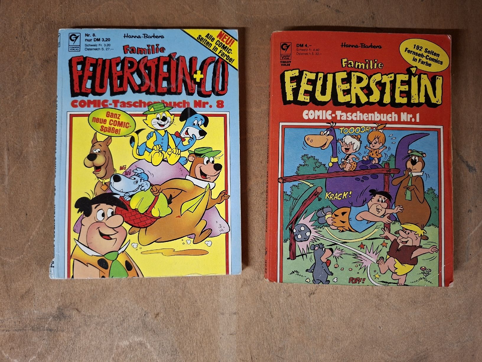 Fumetti: 2 x Familie Feuerstein Comic – Usato da Büsserach venduto da Grenzstein