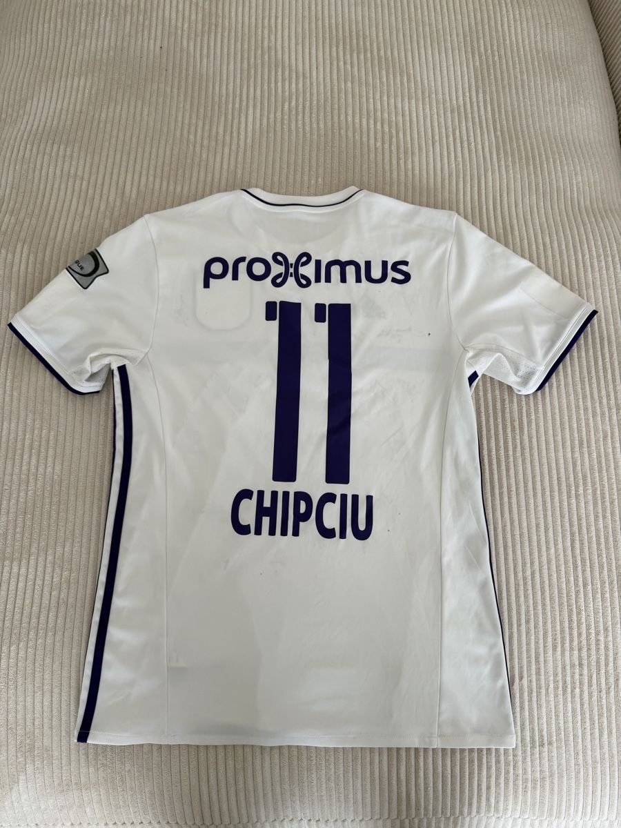 Adidas Leibchen & Hosen: Signed RSC Anderlecht 2016/17 Jersey - Chipciu #11 – Gebraucht aus Dietlikon von Filiks21 1