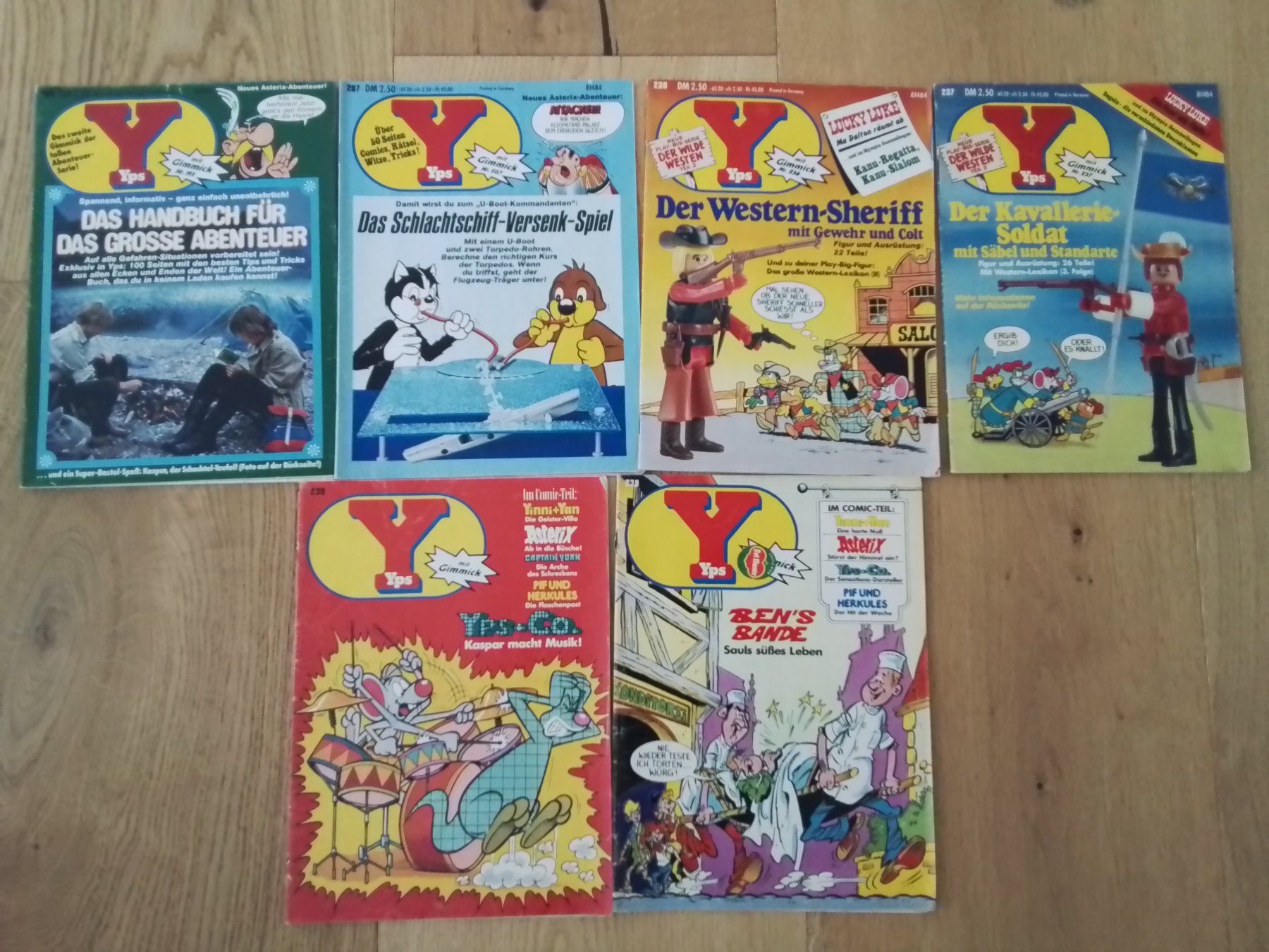 Comics: Selten 6 Yps Hefte ohne Gimmicks – Gebraucht aus Haag (Rheintal) von tw01