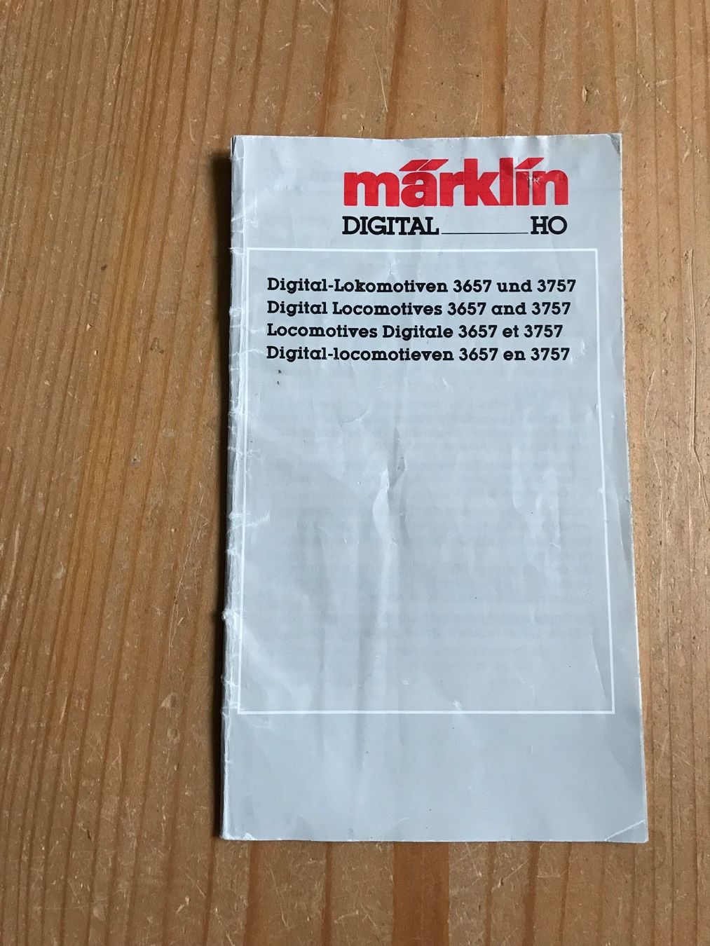 Märklin Modellini di ferrovie: märklin 3657, 3757, beschrieb – Usato da Liestal venduto da ozo2005