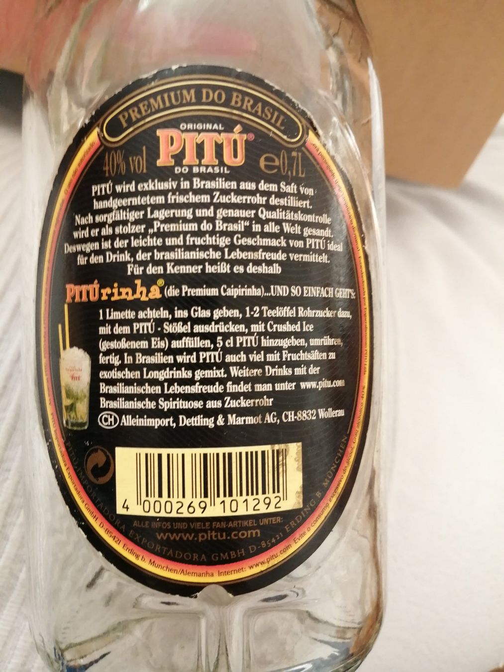 Spirituosen: Pitu – Gebraucht aus Windisch von mer_6cjk 2