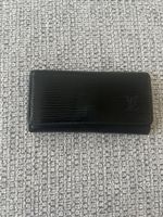 Original Louis Vuitton Schlüssel-Etui Epi Leder Schwarz