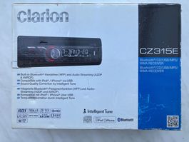 Clarion CZ315E Autoradio Bluetooth CD USB MP3 WMA, neu