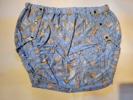 PVC Windelhose blau mit Motiv Grösse L guter Zustand
