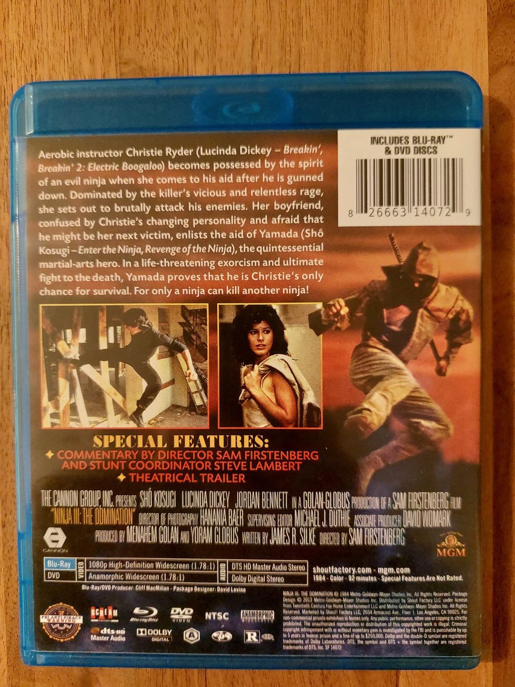 Tous les DVDs: Blu Ray & DVD - Ninja III: The Domination / US-Code A – D'occasion à Rheinfelden par FilmAuktion 1